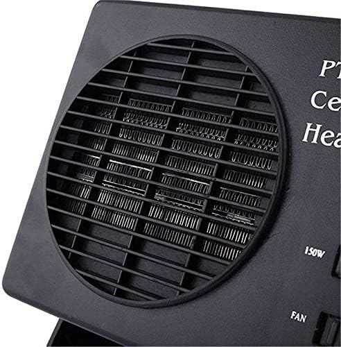 Riscaldatore in ceramica per auto 12 V — Ventola portatile da 150 W-300 W, termostato automatico