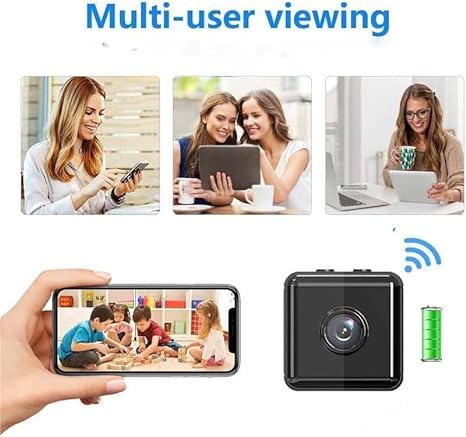 Vezeték nélküli 1080P WiFi-s biztonsági kamera - távoli élő megfigyelés