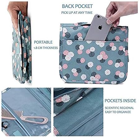 Borsa da toilette TravelEase idrorepellente — Interno organizzato e trasporto sicuro