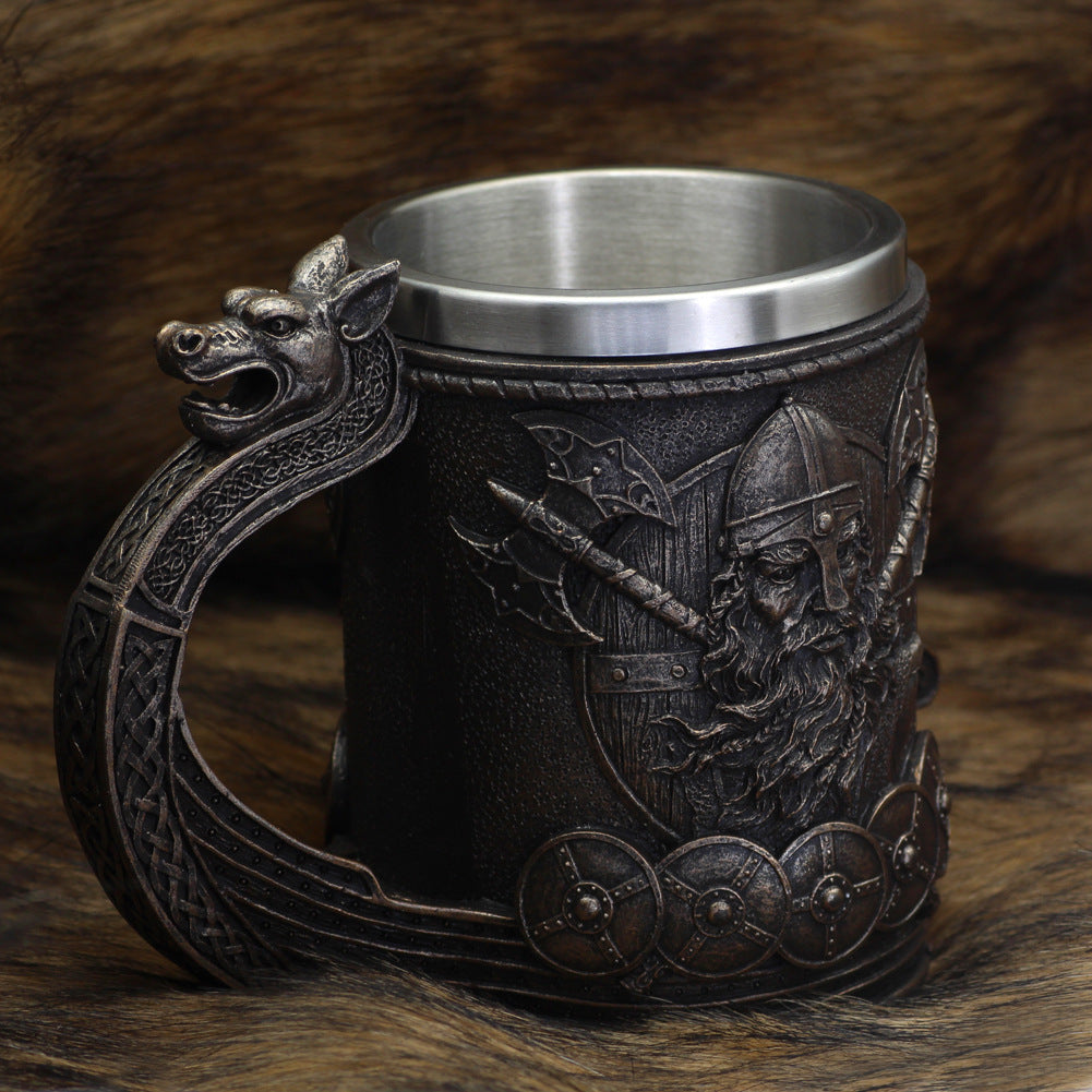 Nordic Rune-bierpul met Noorse mythologie
