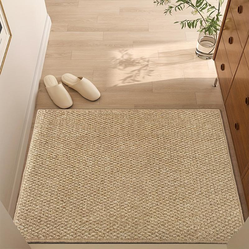 Dørmatte i naturlig jute — slitesterk, elegant, sklisikker og smussavvisende