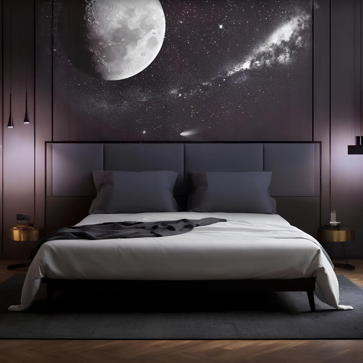 AstroGlow Portable Star Projector Lamp