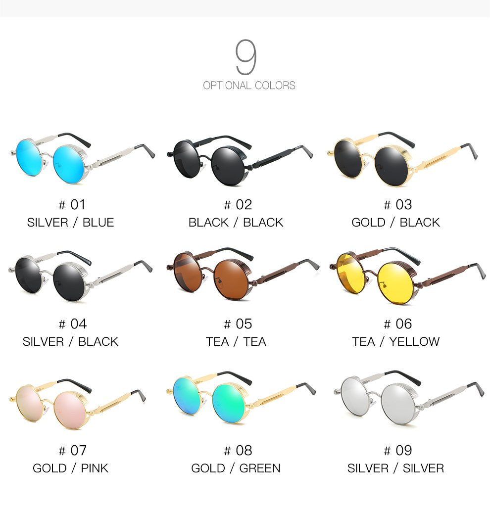 Sunshine Vintage Sunglasses — Retro Styling, Streamlined Frame