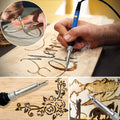 Wood Burning Kit — Adjustable Temperature, 28 Tips