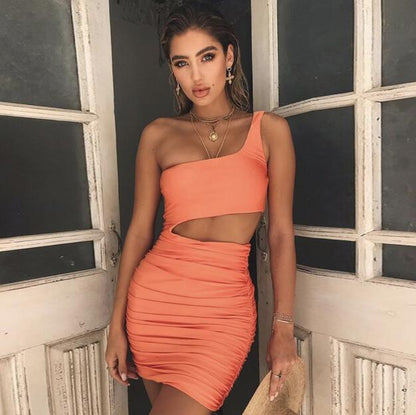 Robe Sexy Froncée