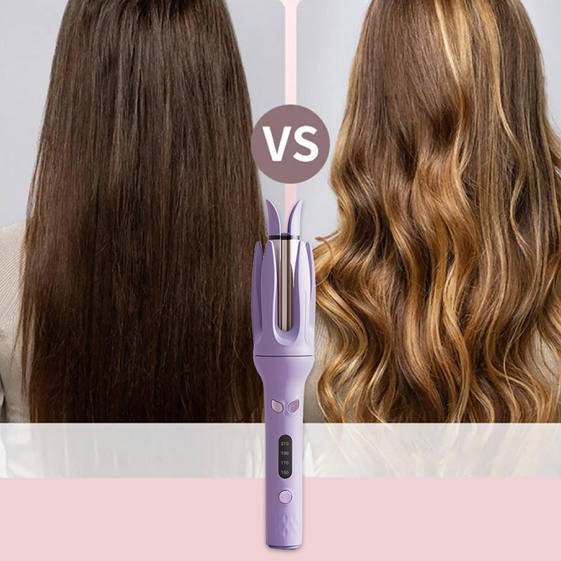 One-Touch Automatic Hair Curler — 4 Temperature Settings