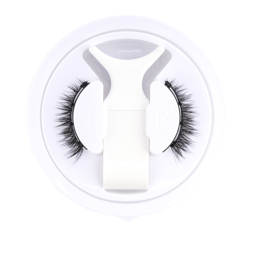 Reusable Magnetic Eyelash Kit – No Glue Required, Tweezers Included