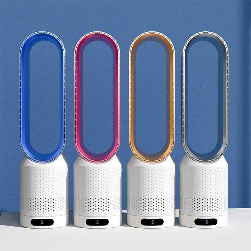 Enfriador de aire portátil AirPure Pro de 6 L – sistema de refrigeración 3 en 1, purificación UV e ionizador