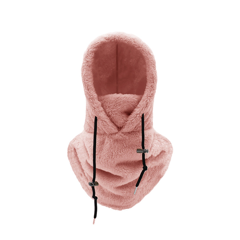 Gorro de inverno 3 em 1 — proteção quente contra o vento, gola e cobertura para o rosto