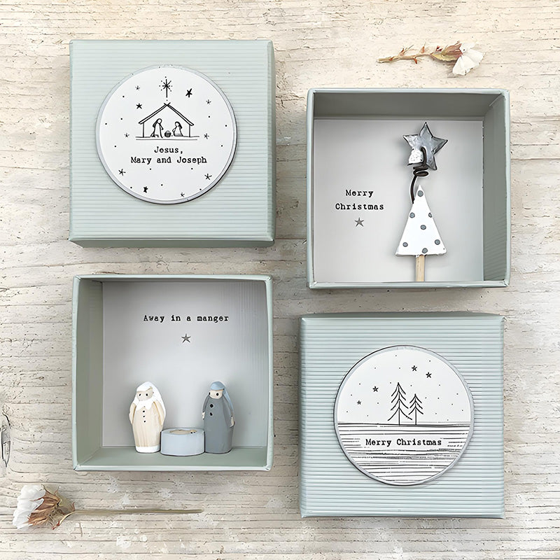 Caixa de oferta Amizade com anjo — Figura decorativa inspiradora para guardar como recordação