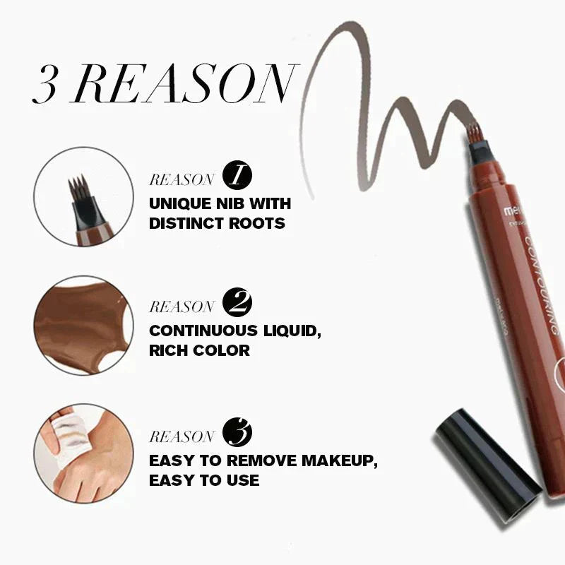 RYNX Eyebrow Stamp - 5-Color Tattoo Pen