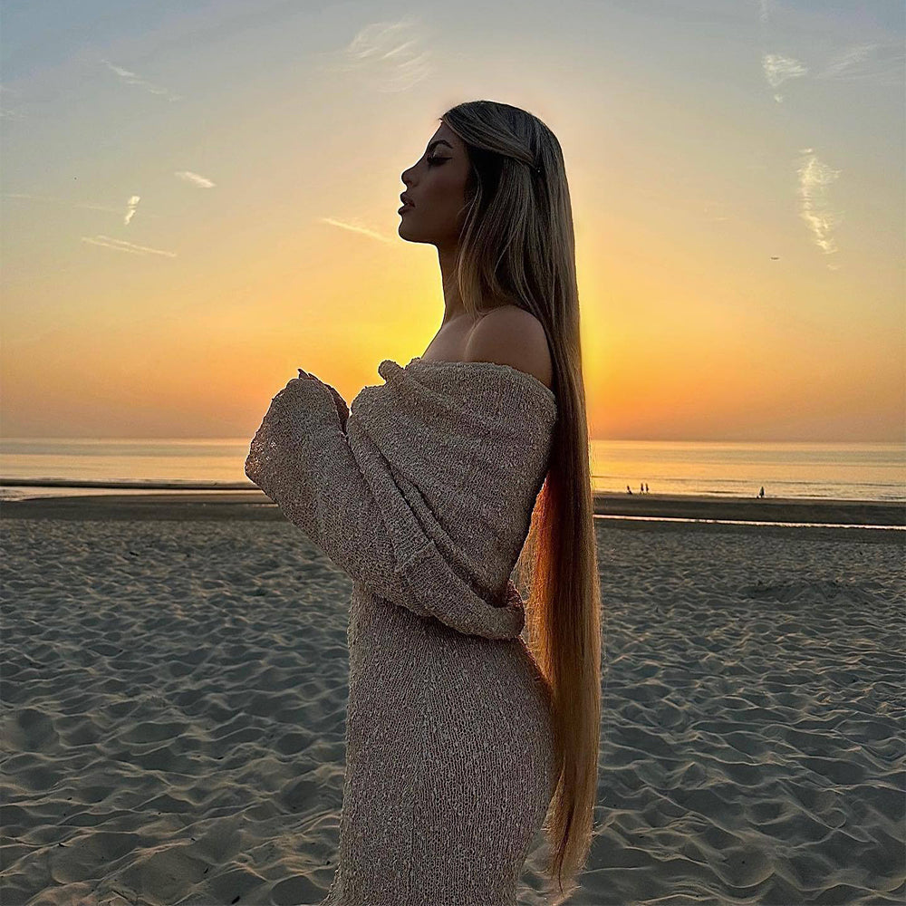 Robe Tricot Sirène