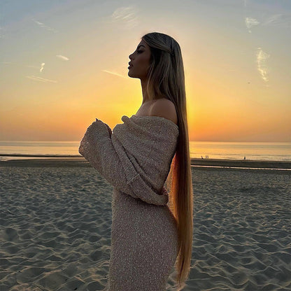 Robe Tricot Sirène