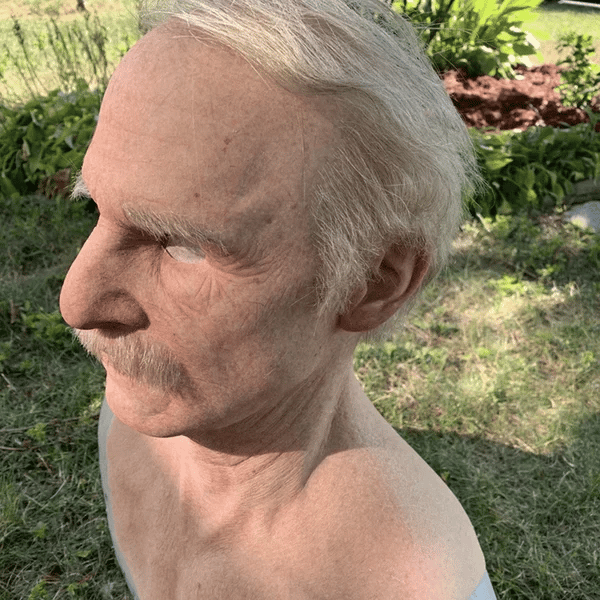 MaskEnigma Realistic Elderly Disguise Mask