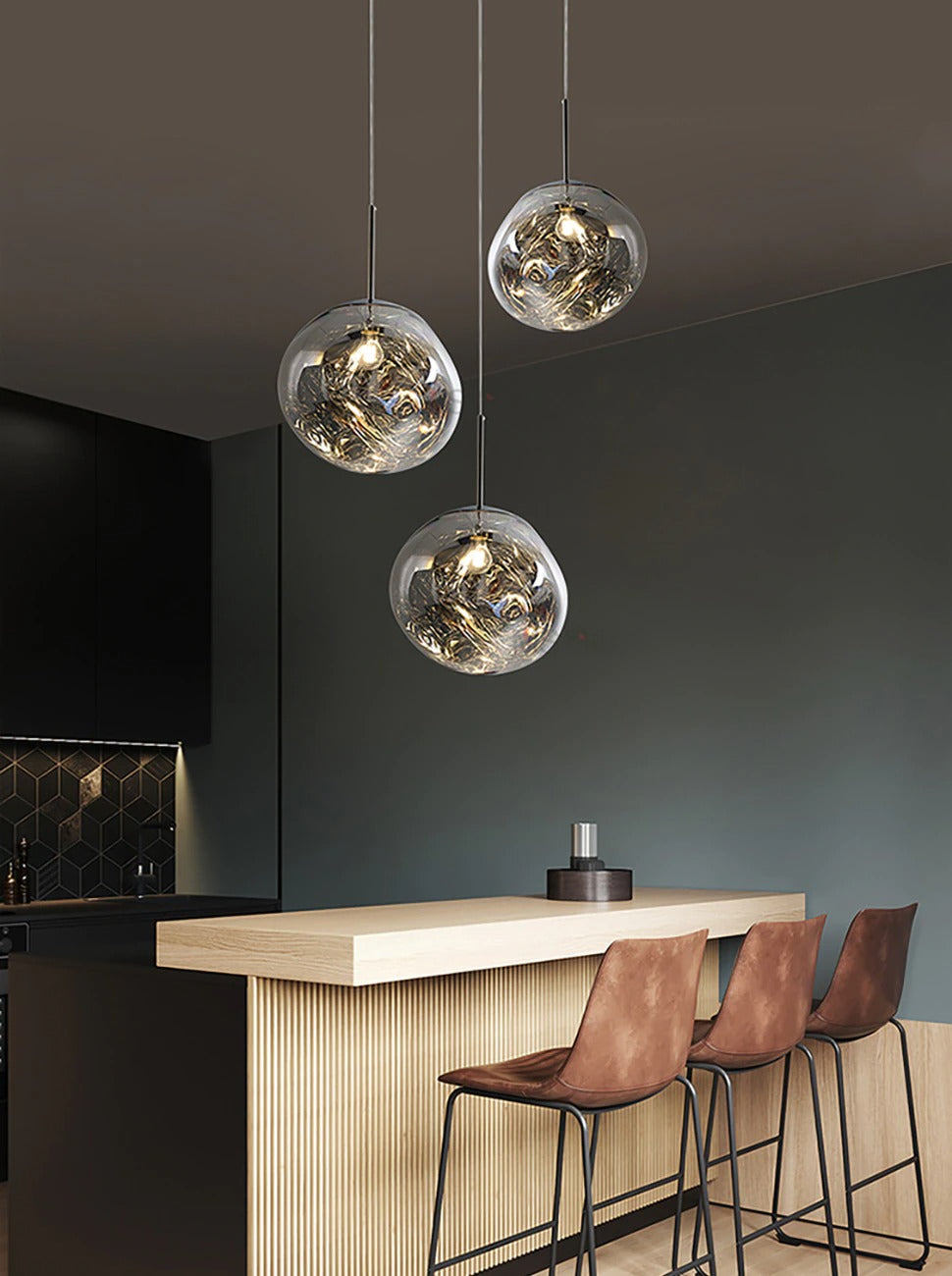 Lámpara colgante ChicGlow — luz LED de lujo