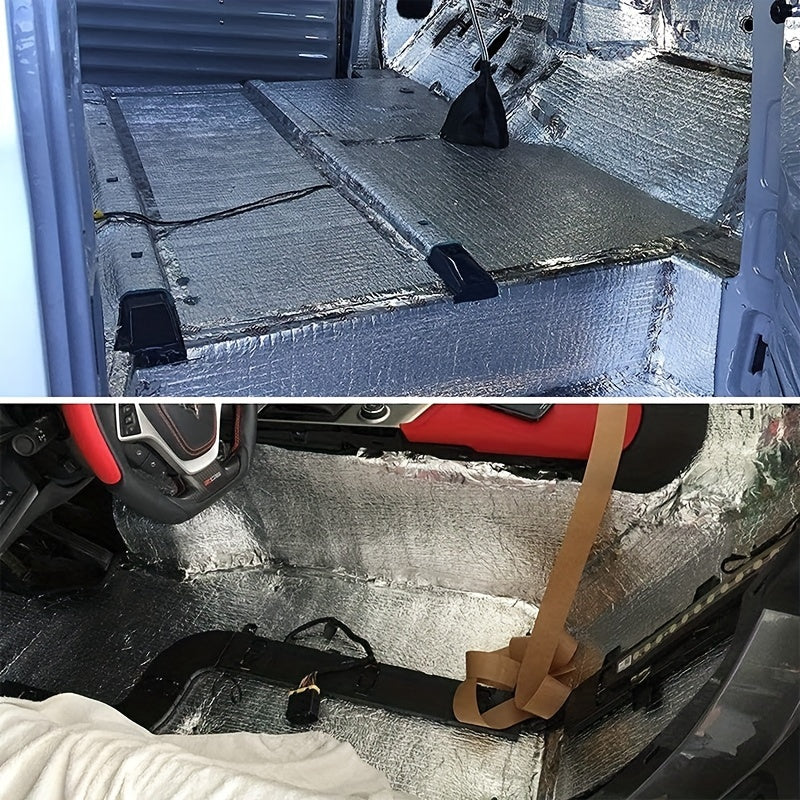 Self-Adhesive Car Insulation Foam — Thermal Acoustic Soundproofing Rubber-Plastic Material Sheets