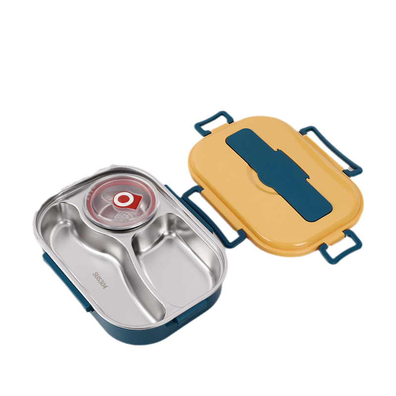 Portapranzo termico ThermoBox — capacità 1500ml, vassoio interno divisorio