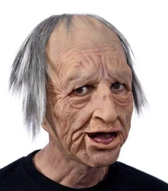 MaskEnigma Realistic Elderly Disguise Mask