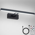 Lampada da quadro wireless nera Howmzon da 13.5" — 3CCT, telecomando, batteria ricaricabile da 5200mAh