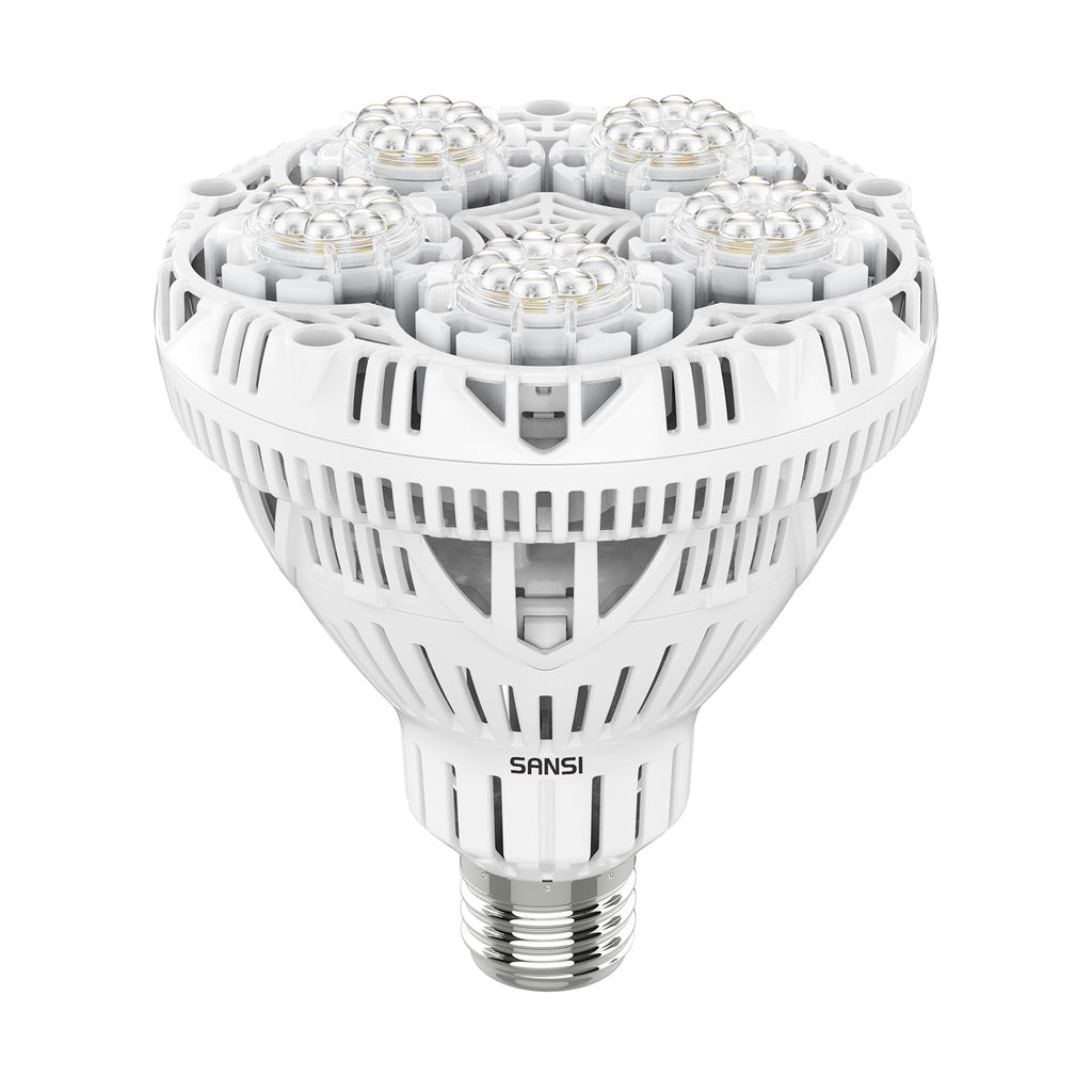 Sansi 24W Grow Light Bulb — Full Spectrum, High PPFD, 4000K Daylight Spectrum