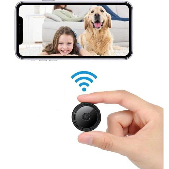 Wireless Magnetic Mini Camera — Live Audio & Video Stream