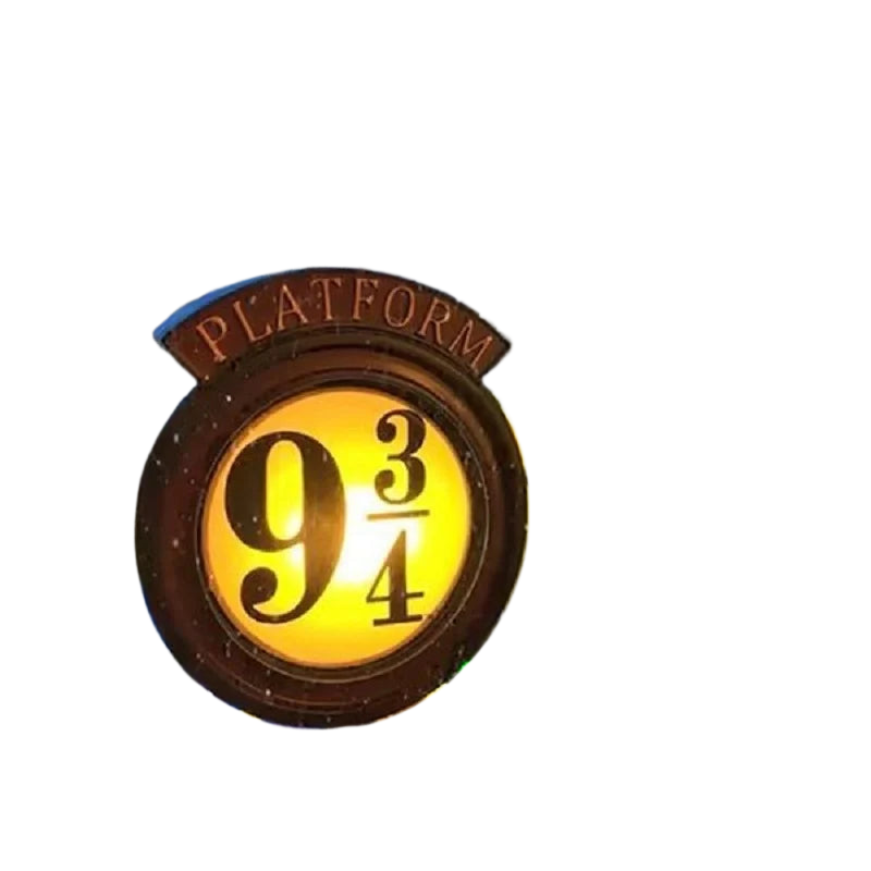 Harry Potter Platform 9 3/4 LED Night Light — 3D Wall Lamp, 18 x 13 x 4 cm