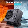 Riscaldatore in ceramica per auto 12 V — Ventola portatile da 150 W-300 W, termostato automatico