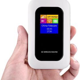 Portabel 5G-wi-fi-router — säkert höghastighetsnätverk, kompakt konstruktion