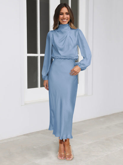 Robe Satinée Élégante