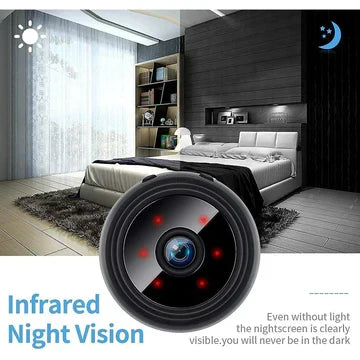 Wireless Magnetic Mini Camera — Live Audio & Video Stream