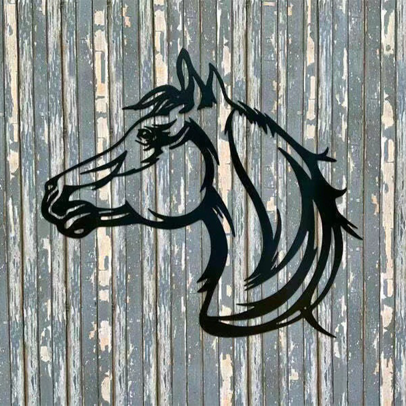 Realistische Metall-Gartenkunst mit Bauernhoftieren von PeepFarm