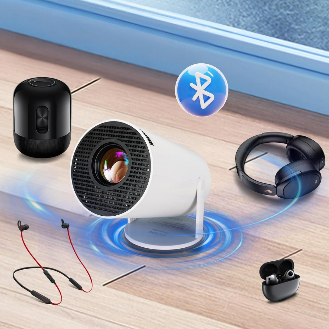 Portable 4K Ultra-HD Smart Projector