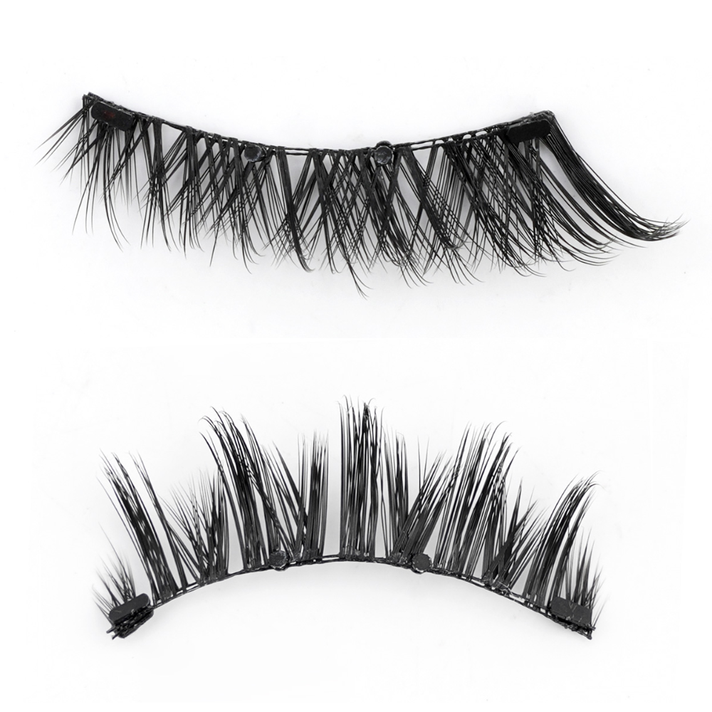 Reusable Magnetic Eyelash Kit – No Glue Required, Tweezers Included