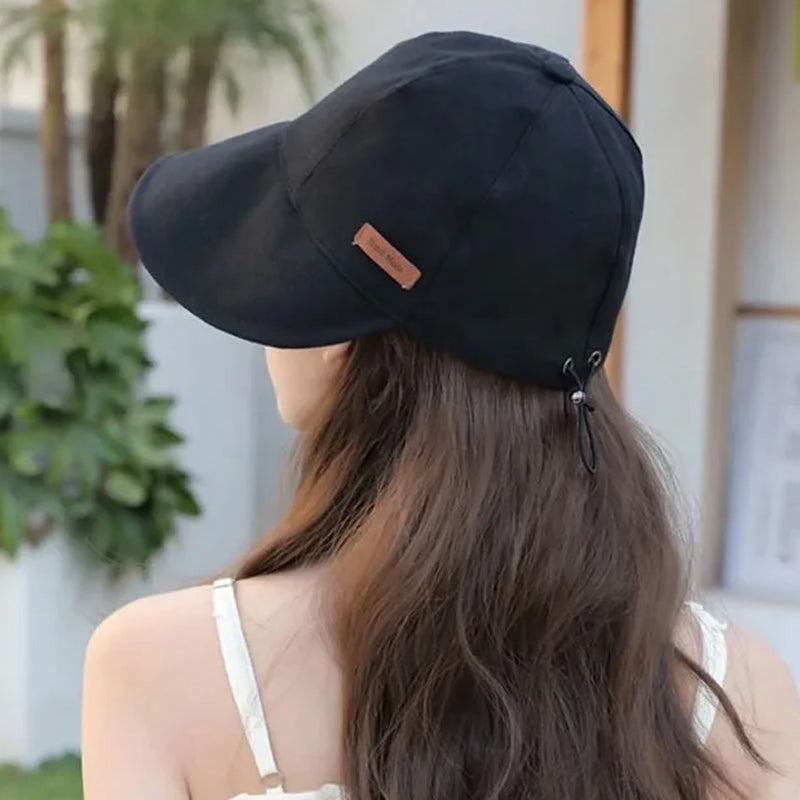 UV Protection Hat — Wide Brim, Adjustable Back Strap