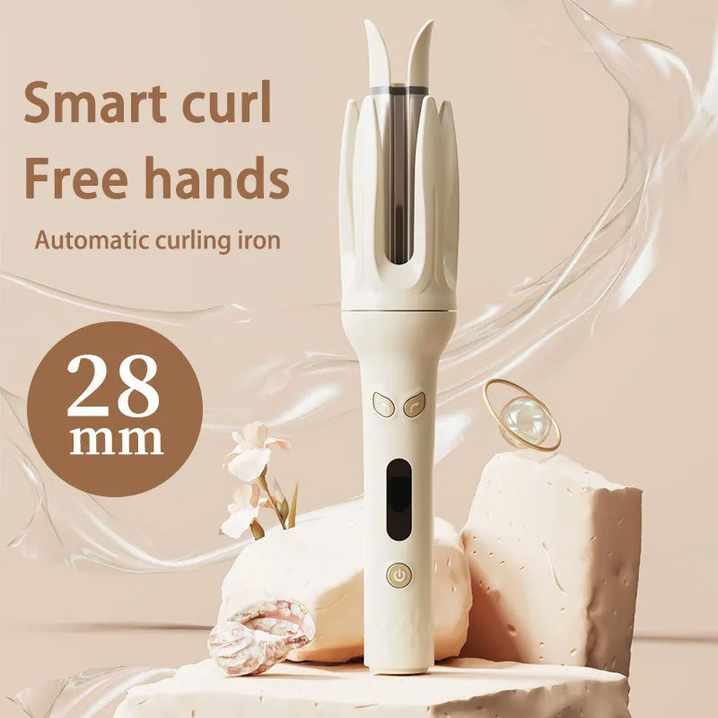 One-Touch Automatic Hair Curler — 4 Temperature Settings