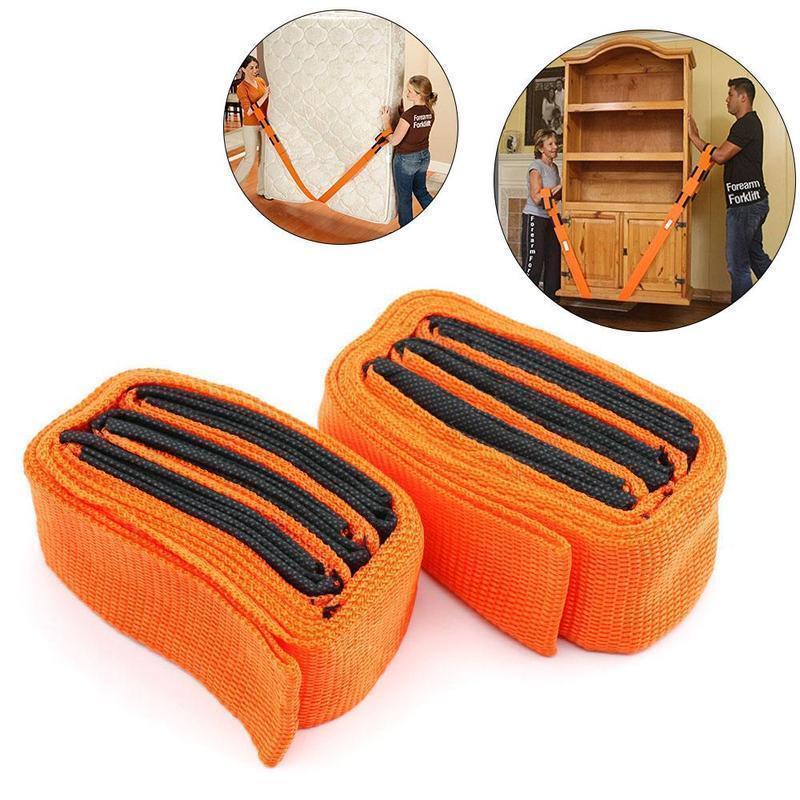Correas ajustables para mover y levantar muebles — paquete de 2, 2.7 metros