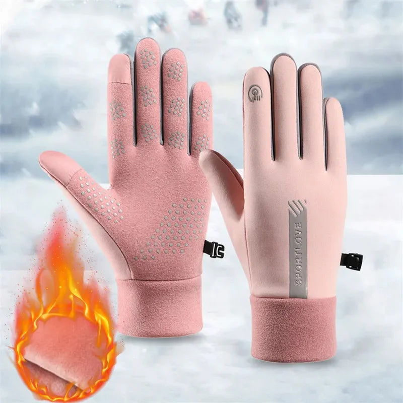 Heated Gloves — Touch-Sensitive Fingertips
