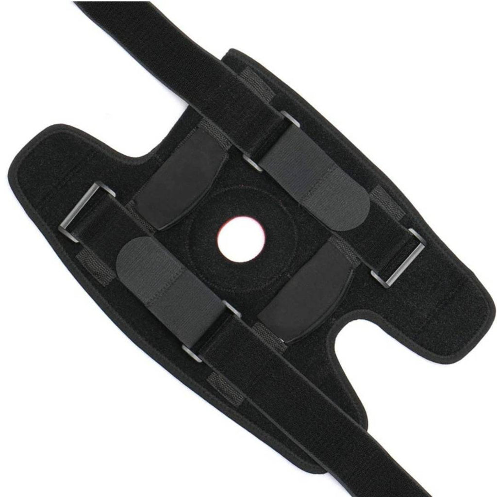 TitanGuard Dual Hinge ACL-kniebrace — Patellastabilisator met open knieschijf en ademende ventilatie