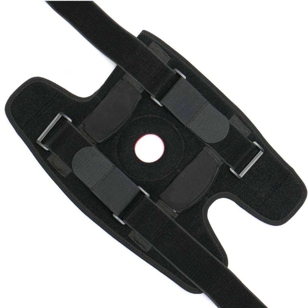 TitanGuard Dual Hinge ACL-kniebrace — Patellastabilisator met open knieschijf en ademende ventilatie