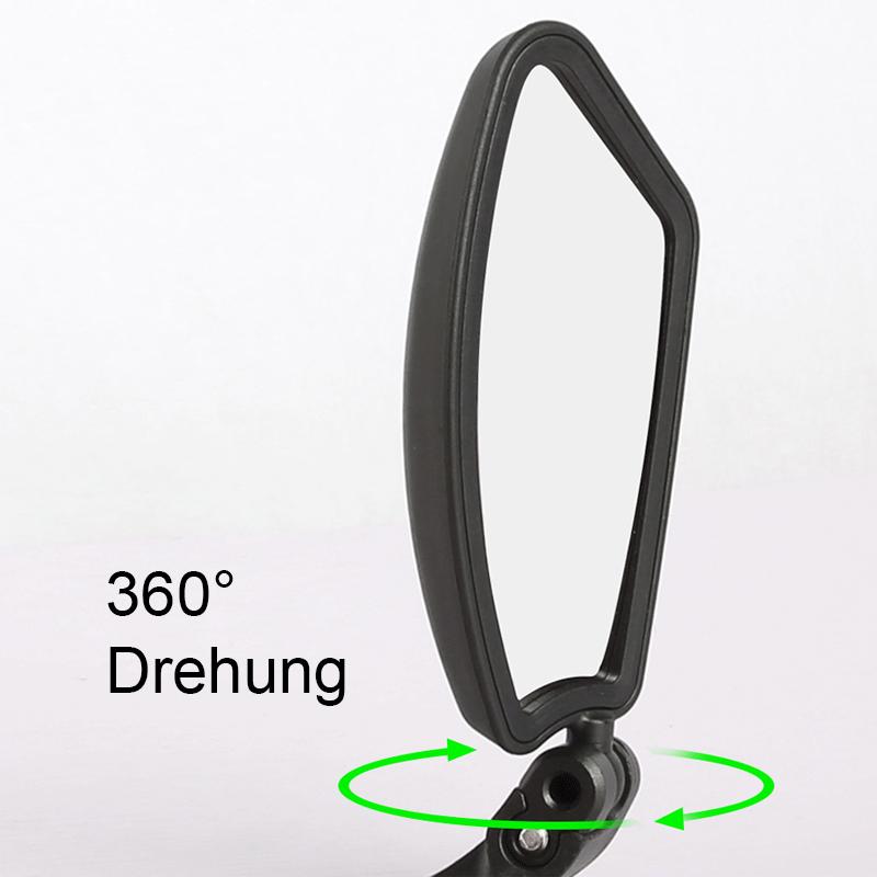 Flexible Bicycle Safety Reflectors — 360° Wide Field View