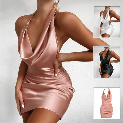 Robe de Soirée "Éclat Soyeux"