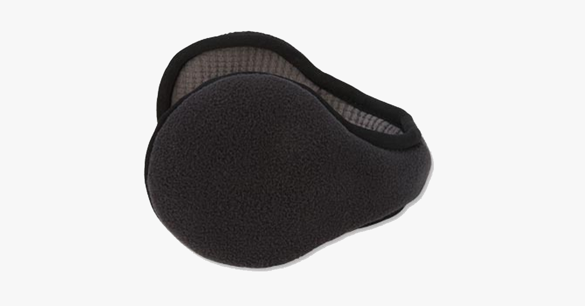 Fleece Earmuff Pair — 9cm Ear Pads, 34cm Head Circumference