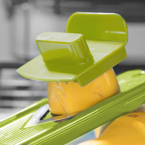 Cortador de verduras multifuncional 10 en 1 — Cuchillas intercambiables para cortar en rodajas y dados rápidamente