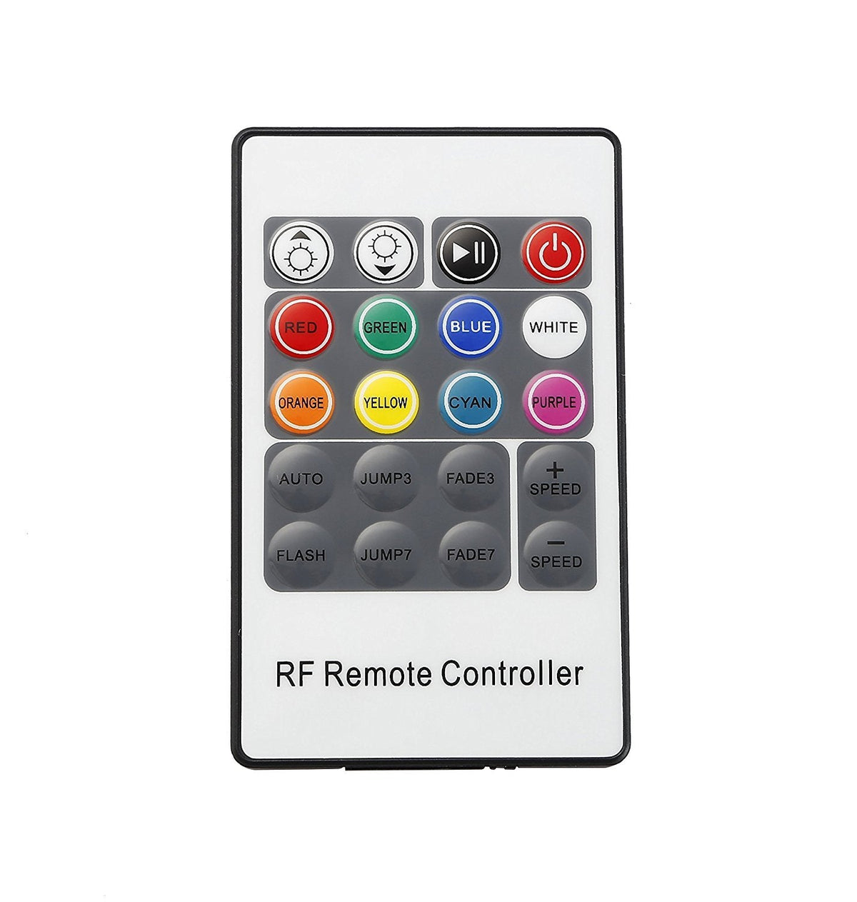 Fvtled 10-pakning RGB LED-lys for utendørs terrasse — vanntett IP67, lavspenning, 0.5W flerfarget