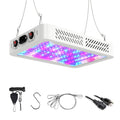 مصباح نمو LED كامل الطيف من بي لوكس بقدرة 1000W — مفتاحان، شريحة مزدوجة مع توصيل متسلسل، القدرة الفعلية 110W