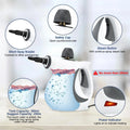 Valtira High-Pressure Handheld Steam Cleaner – 9-Piece Accessory Kit, 135°C Steam Output, 99.9% Sterilization