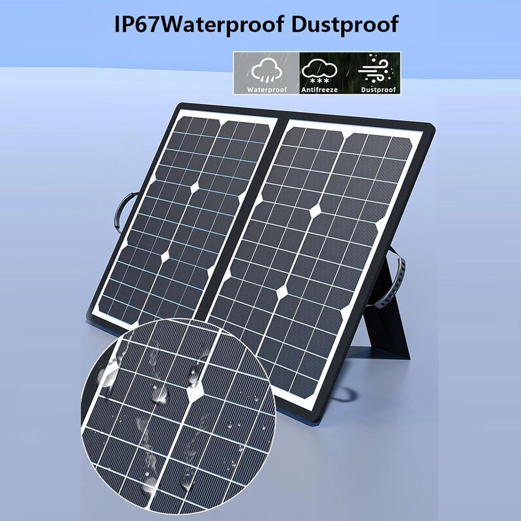 SolaraX 1000 W Składany zestaw panelu słonecznego — zintegrowane ładowanie MPPT