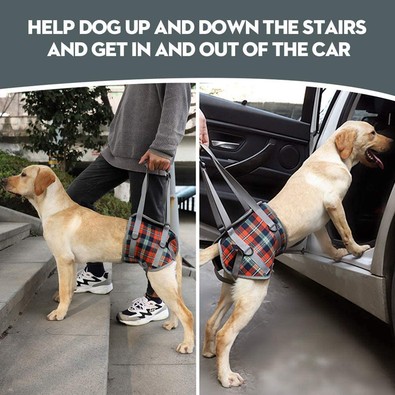 Pet Recovery Sling — Dog Lift Harness with Carry Handle
