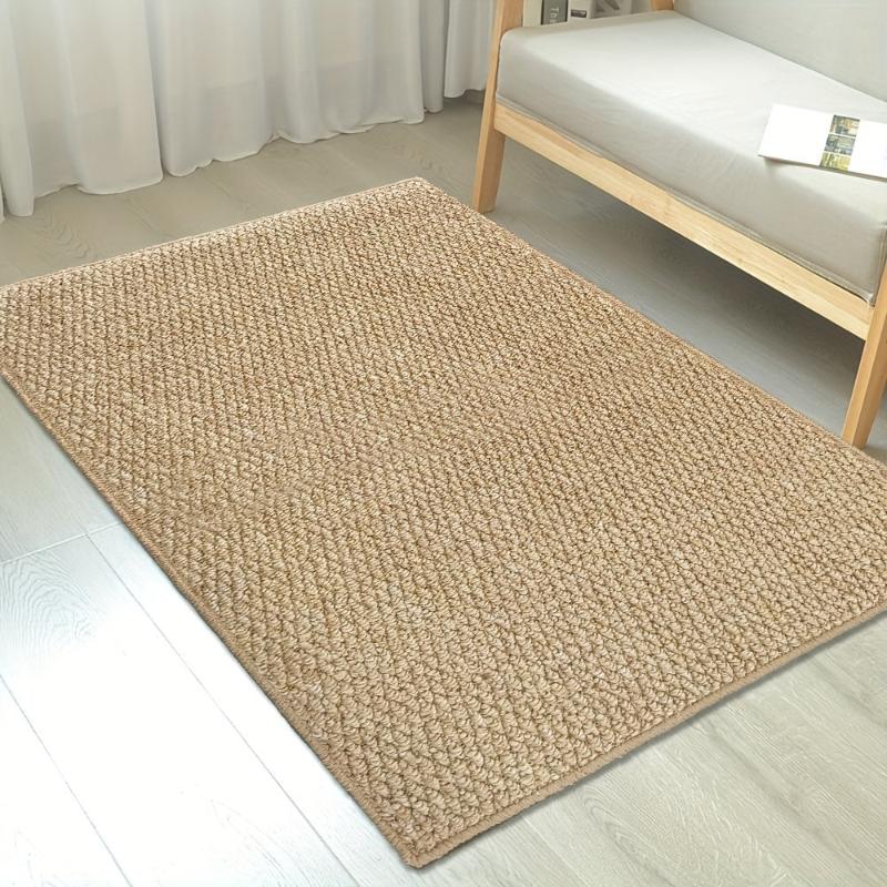Dørmatte i naturlig jute — slitesterk, elegant, sklisikker og smussavvisende