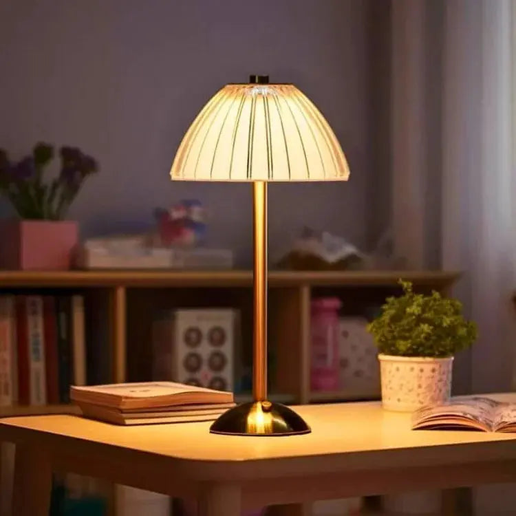 Lampe de table Luxe rechargeable - Commande tactile sans fil